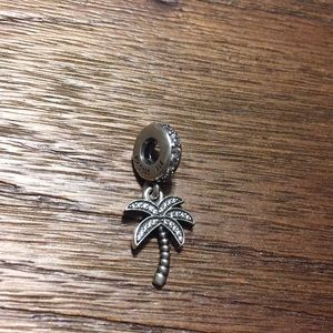 Palm tree charm